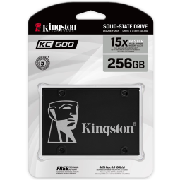 Kingston KC600 256GB SATA III Solid State Drive (SSD)
