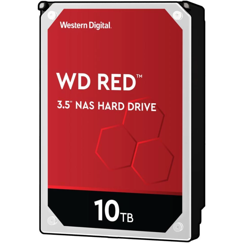 Western Digital 10TB WD Red Plus NAS Internal Hard Drive HDD 7200 RPM 256MB Cache