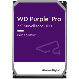 WD 14TB Purple Pro Surveillance Hard Drive 3.5" SATA 7200 RPM 512MB Cache