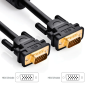 UGREEN VGA Male to Male Cable (Black) - VG101 - 11630
