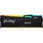 Kingston FURY Beast RGB 16GB DDR5 5600MHz Desktop Memory – High-Performance RGB, Infrared Sync Technology, Overclock Ready