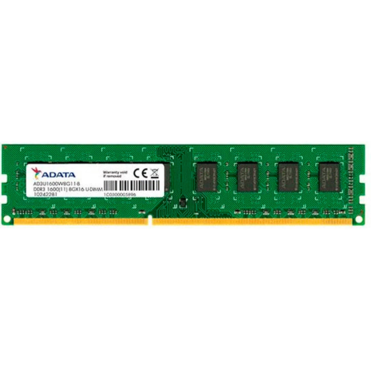 ADATA Premier 4GB DDR3L 1600MHz Desktop RAM Memory Module – Reliable, Low-Power, Standard 240-Pin Upgrade for PCs