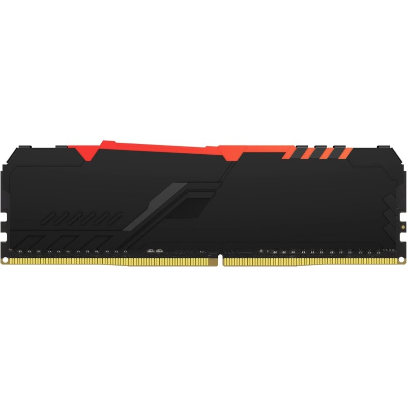 Kingston FURY Beast RGB 8GB DDR4 3733MHz Desktop Memory – High Performance, RGB Lighting, Reliable Overclocking RAM Module