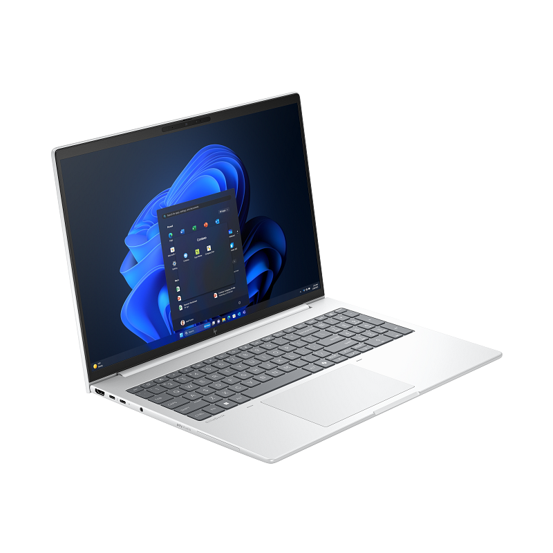 HP EliteBook 8 G1i 16 (2025) Ultra 7 Gen II 255U AI-Enhanced 12-Core Laptop – Lightweight, Secure, HP Wolf Protected, Silver