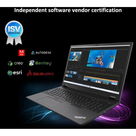 Lenovo ThinkPad P16v Gen 2 (2024) Intel Ultra 7 155H AI Workstation with NVIDIA RTX 1000 Ada 6GB Graphics