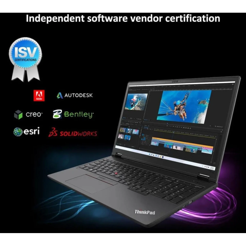 Lenovo ThinkPad P16v Gen 2 (2024) Intel Ultra 7 155H AI Workstation with NVIDIA RTX 1000 Ada 6GB Graphics