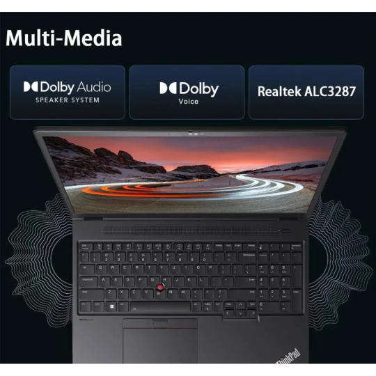 Lenovo ThinkPad P16v Gen 2 (2024) Intel Ultra 7 155H AI Workstation with NVIDIA RTX 1000 Ada 6GB Graphics