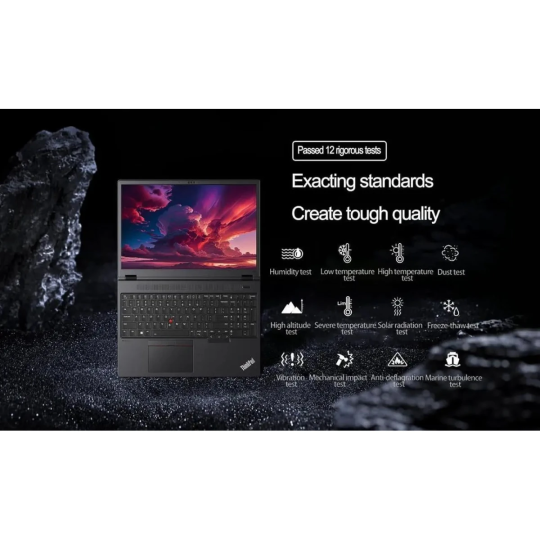 Lenovo ThinkPad P16v Gen 2 (2024) Intel Ultra 7 155H AI Workstation with NVIDIA RTX 1000 Ada 6GB Graphics