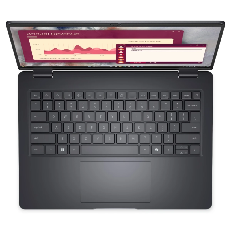 Dell Pro 14 PC14250 (2025) AI Laptop Intel Ultra 7 150U 10-Core | Durable MIL-STD Design, Long Battery