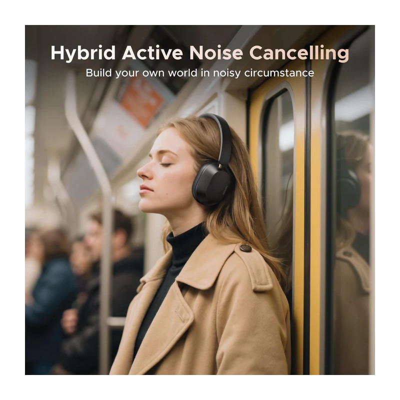 UGREEN HiTune Max5c Hybrid ANC Bluetooth Headphones | LDAC Hi-Res, 75H