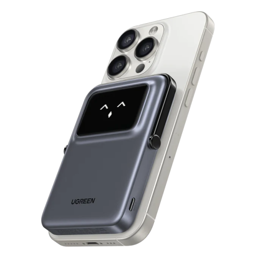 UGREEN Uno Magnetic Wireless Power Bank 5000mAh | MagSafe 7.5W + USB-C PD 20W