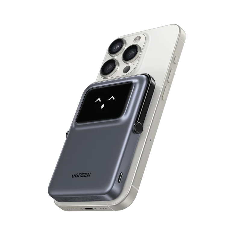 UGREEN Uno Magnetic Wireless Power Bank 5000mAh | MagSafe 7.5W + USB-C PD 20W