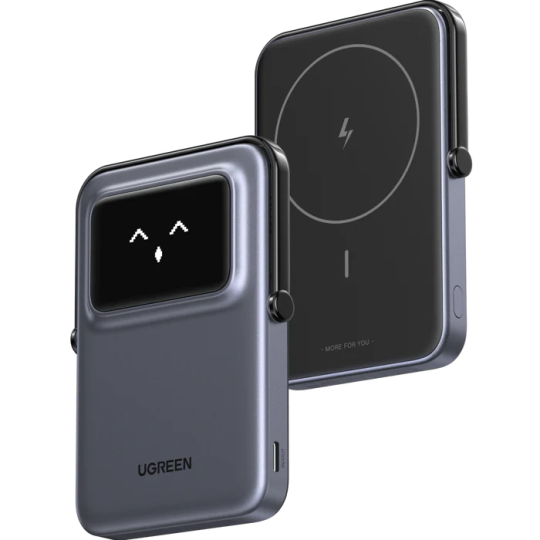UGREEN Uno Magnetic Wireless Power Bank 5000mAh | MagSafe 7.5W + USB-C PD 20W