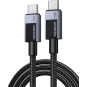 UGREEN USB-C to USB-C PD Fast Charging Braided Cable 3A – Space Gray