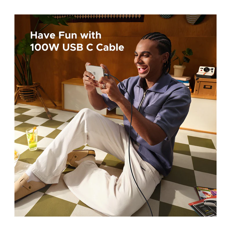 UGREEN Uno USB-C to USB-C PD Fast Charging Cable 5A Max - L509 - 35501