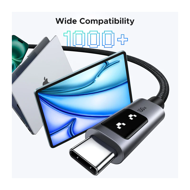 UGREEN Uno USB-C to USB-C PD Fast Charging Cable 5A Max - L509 - 35501