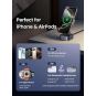 UGREEN 2-in-1 Magnetic Wireless Charger Stand W702 | iPhone 15W + AirPods 5W - W702 - 35316