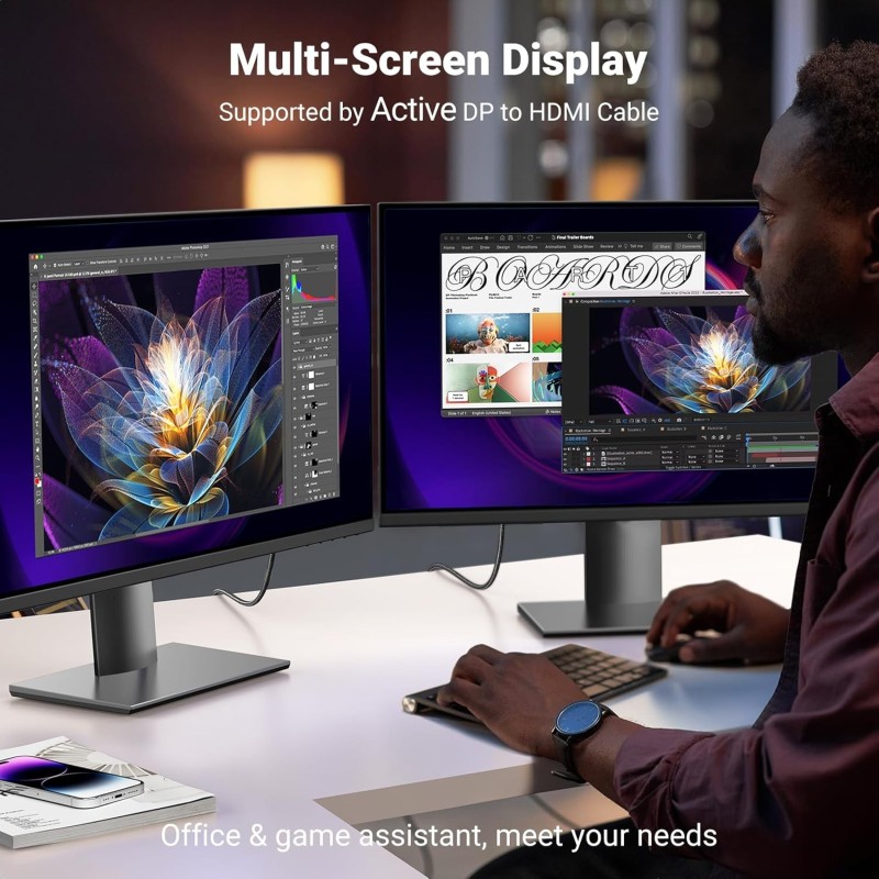 UGREEN DP Male To HDMI Male 4K Cable - DP119 - 15773
