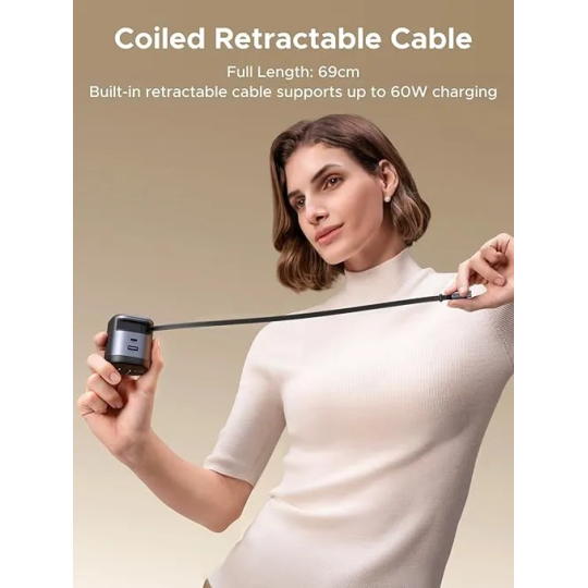 UGREEN 45W GaN Dual USB-C PD Charger (EU Plug)