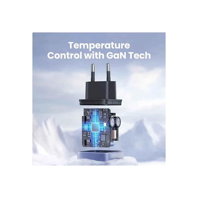 UGREEN 20W 2-Port GaN Fast Charger EU | USB-C & USB-A Fast Charging | X514 | 65737