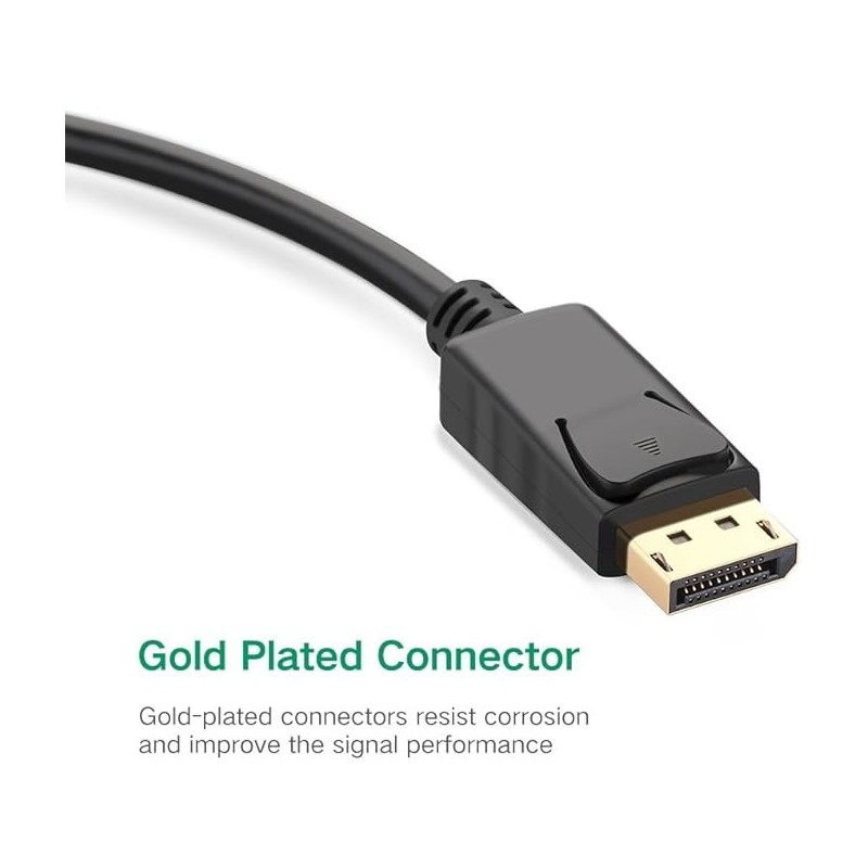 UGREEN DP Male to VGA Female Converter (Black) - DP109 - 20415