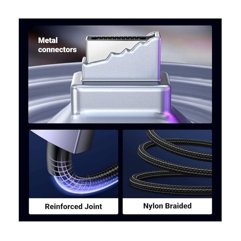 UGREEN DP 8K 2.1 Male To Male Cable  - DP118 - 15383