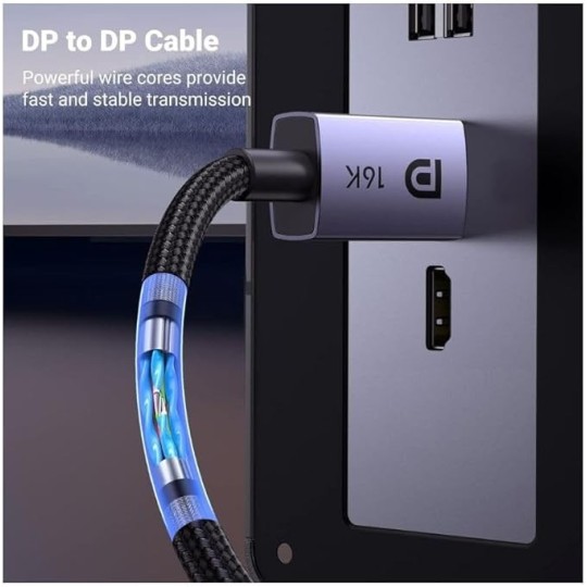 UGREEN DP 8K 2.1 Male To Male Cable  - DP118 - 15383