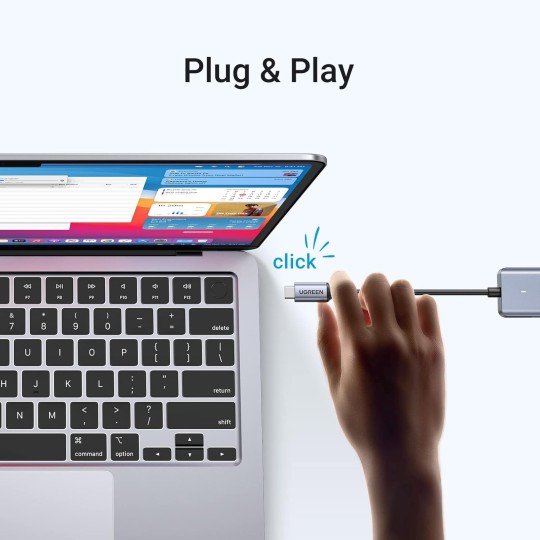 UGREEN USB-C To 4-Port USB 3.0 Hub up to 5Gpbs Hub with USB-C Power Supply - CM219 - 70336