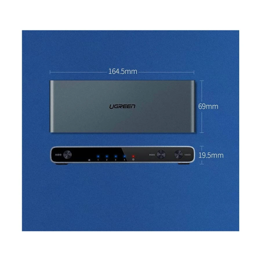 UGREEN HDMI 4×1 Quad Multi-Viewer EU - CM201 - 50745EU