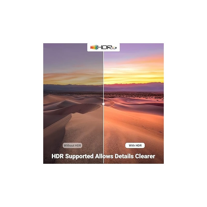 UGREEN HDMI Switch 4K@60Hz, 3 in 1 Out HDMI Splitter with Remote Support 3D HDR Dolby Atmos HDCP2.2 - CM598 - 15376