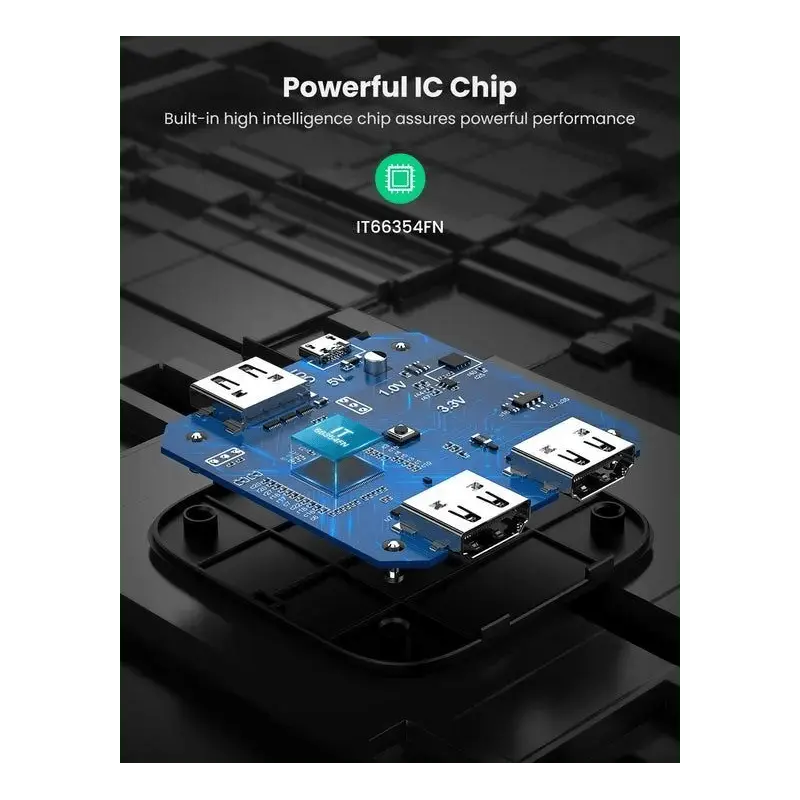 UGREEN HDMI Switcher 2 In 1 Out  4Kx2K@60HZ - CM333 - 80126