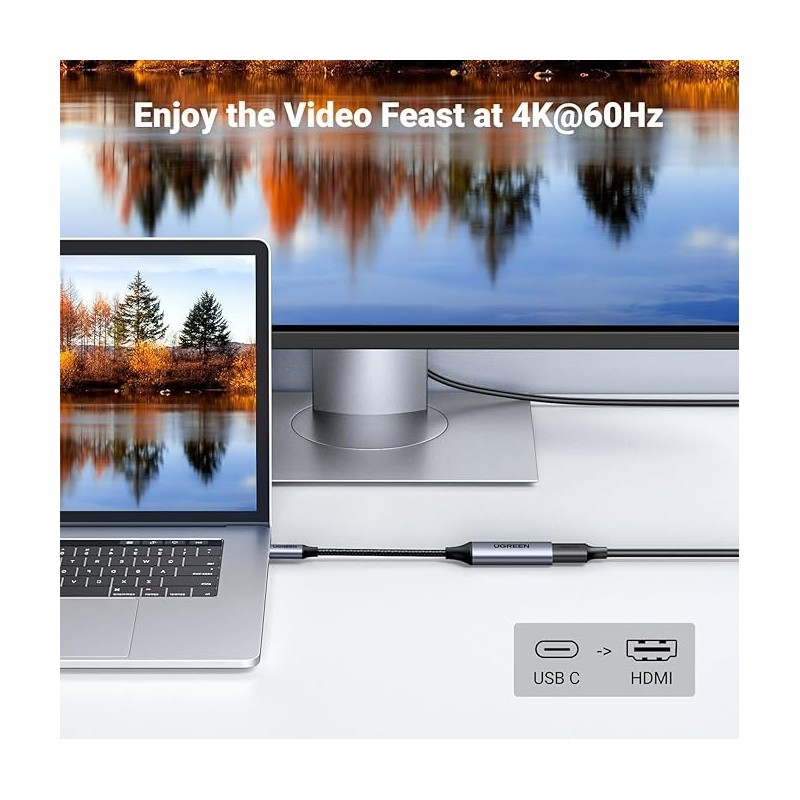 UGREEN HDMI to USB-C M/F Adapter - CM323 - 70693