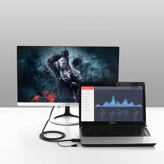 UGREEN HDMI to VGA Converter Cable 1.5m (Black) - MM101 - 30449