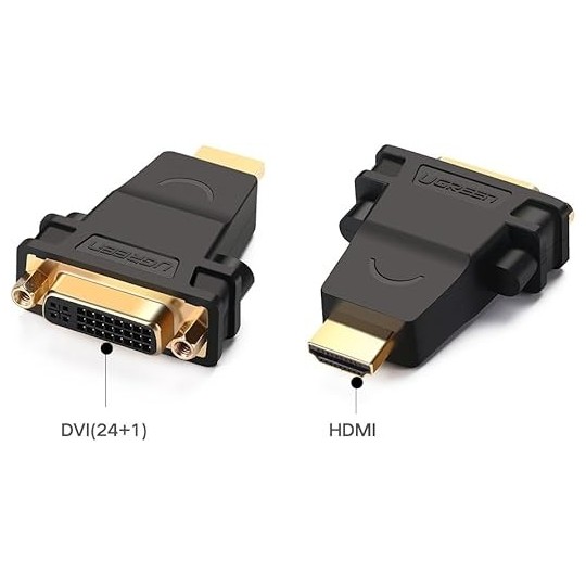 UGREEN HDMI Male to DVI (24+5) Female Adapter - 20123