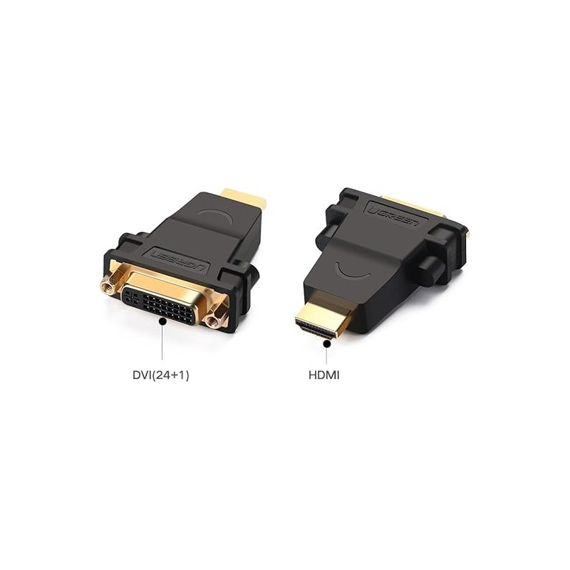 UGREEN HDMI Male to DVI (24+5) Female Adapter - 20123