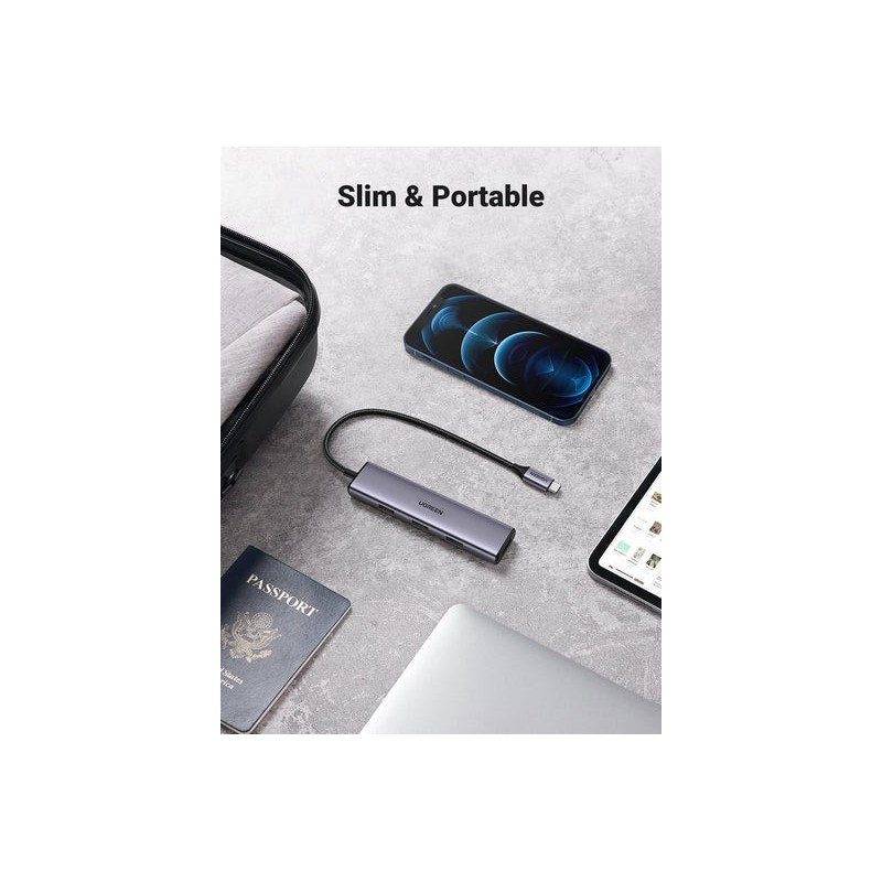 UGREEN USB-C to 4-Port USB 3.0 Hub up to 5Gpbs Without Power Port - CM473 - 20841