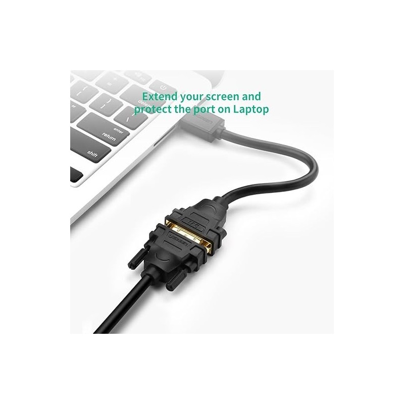 UGREEN HDMI Male to DVI Female Adapter Cable 22cm - 20136