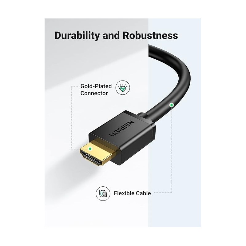UGREEN HDMI to DVI Cable - HD106 - 30116 - 11150 - 10136