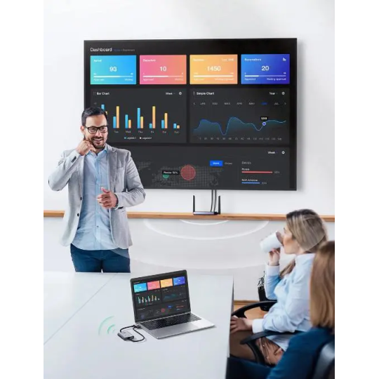 UGREEN HDMI wireless projector Transmitter + Receiver - CM506 - 50633A