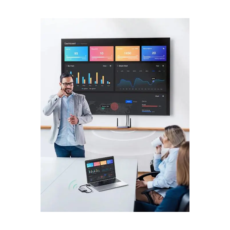 UGREEN HDMI wireless projector Transmitter + Receiver - CM506 - 50633A