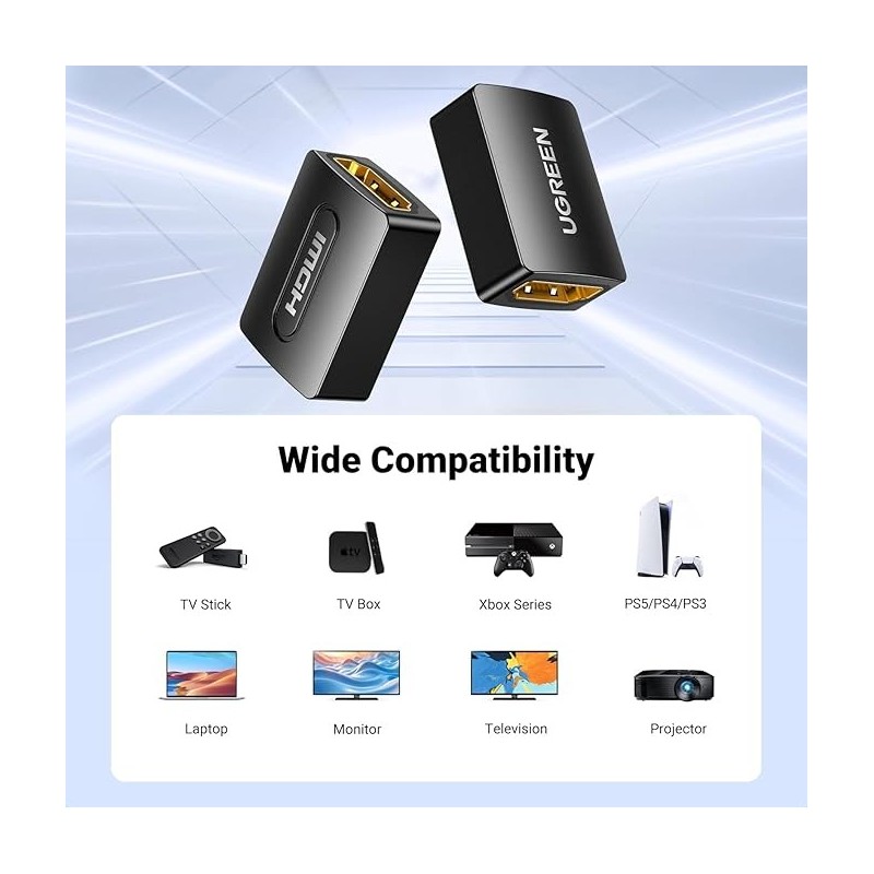 UGREEN HDMI Female to Female Adapter - 20107