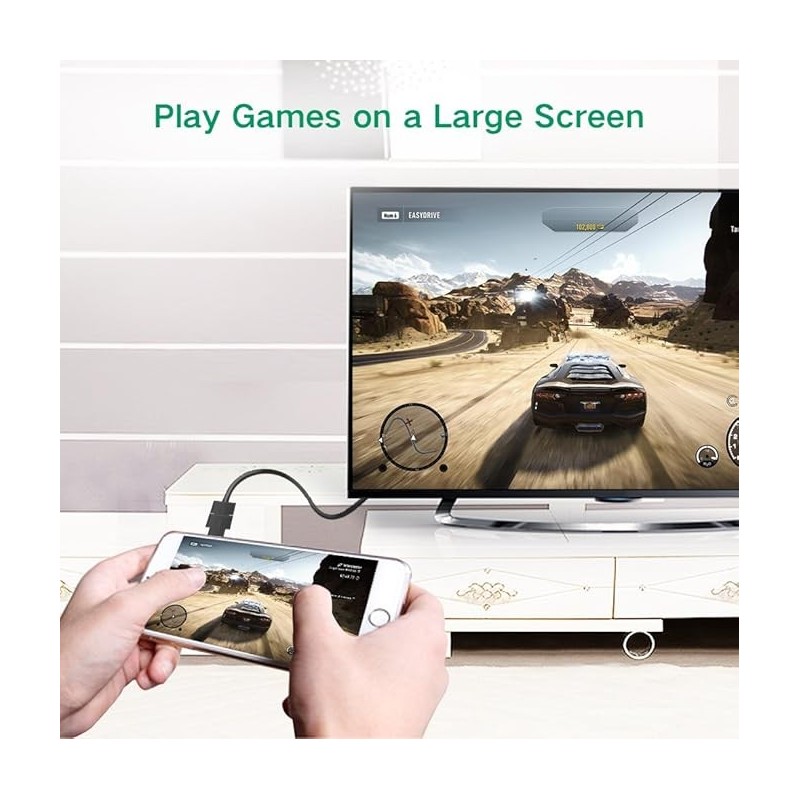 UGREEN Micro HDMI Male to HDMI Female Adapter - 20106