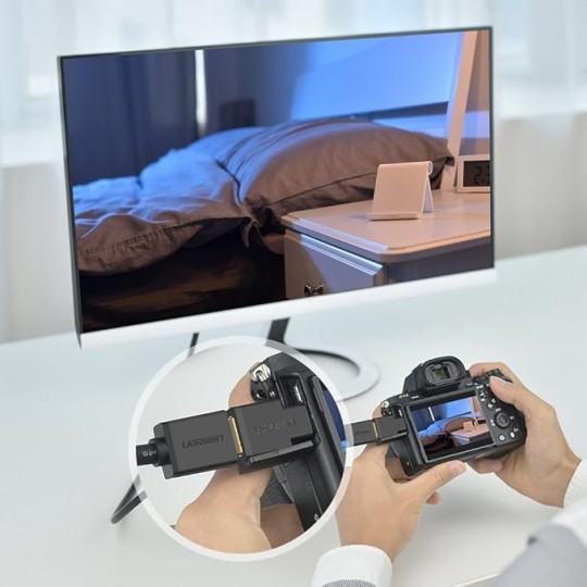 UGREEN Micro HDMI Male to HDMI Female Adapter - 20106