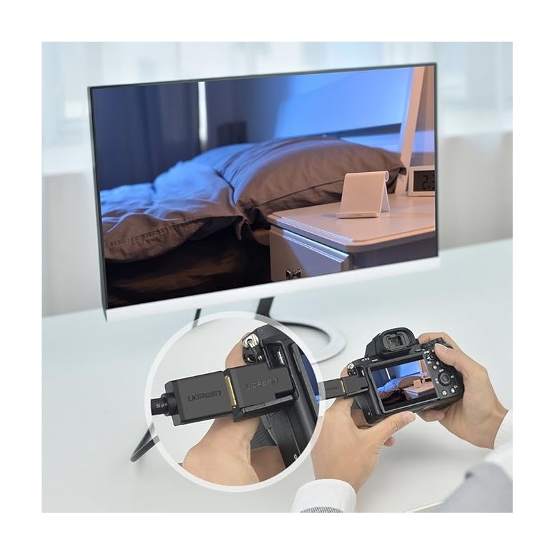 UGREEN Micro HDMI Male to HDMI Female Adapter - 20106