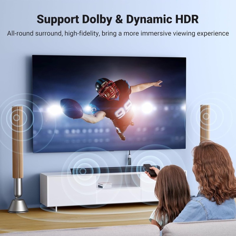 UGREEN HDMI 8K Male To Female Extension Cable 0.15M - HD165 - 15518