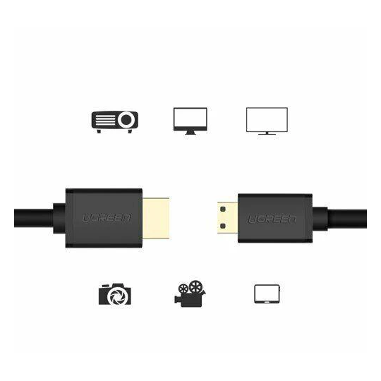 UGREEN Mini HDMI to HDMI Cable 1.5m - HD108 - 11167