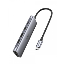 UGREEN USB-C 3*USB A 3.0 + HDMI 4K 2.0 + USB-C PD Multifunction Adapter - CM136 - 70495