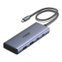 UGREEN 7-in-1 USB-C to 2*USB-A 3.2+2*USB-C 3.2+2*HDMI+PD port Converter - CM498 - 45379