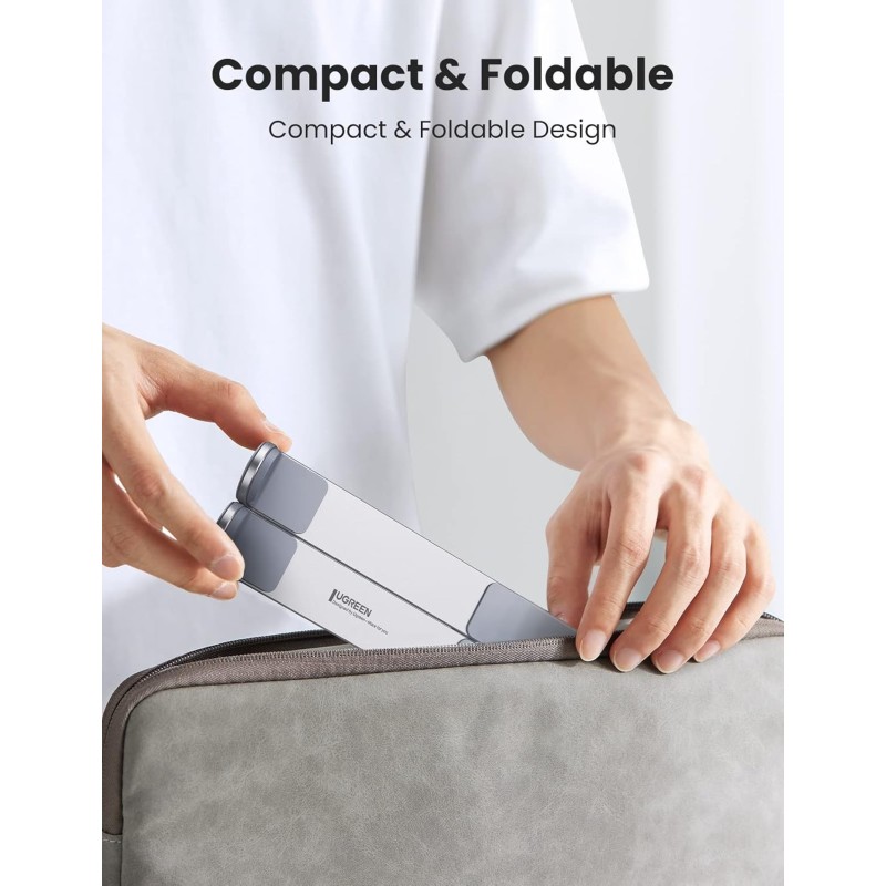 UGREEN Foldable Laptop Stand Aluminium Height adjustable (Up To 17.3" inch) - LP451 - 40289