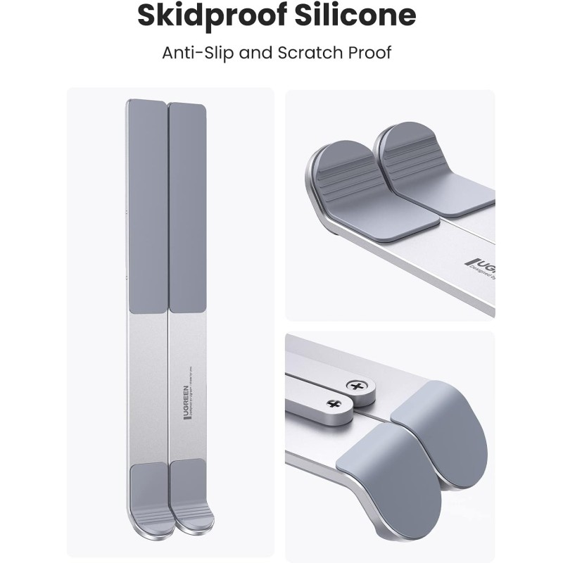 UGREEN Foldable Laptop Stand Aluminium Height adjustable (Up To 17.3" inch) - LP451 - 40289